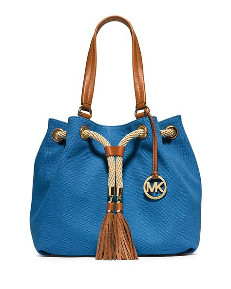 tote michael kors big purse|michael kors large canvas tote.